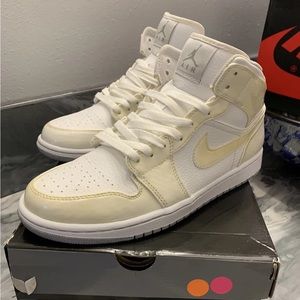 Nike Air Jordan 1 Phat Wolf Grey White Men’s 9